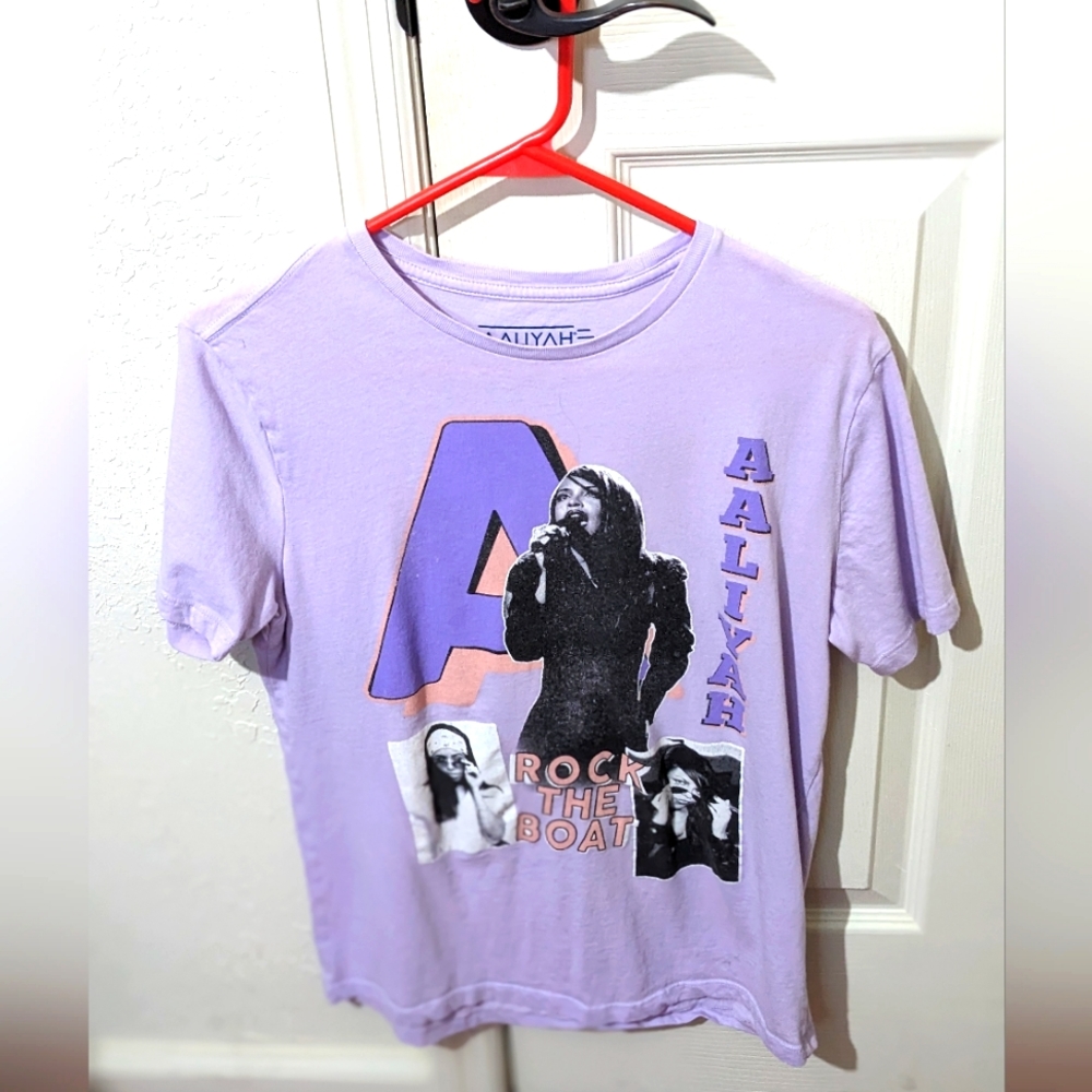 SM Purple Aaliyah Tee